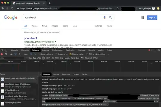 Extracting the Cookie header from Google Chrome