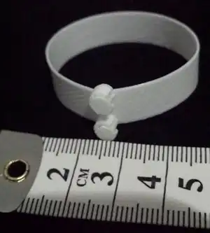 Mid Upper Arm Circumference (MUAC) Clasp Band