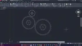 Auto-cad gear prototype