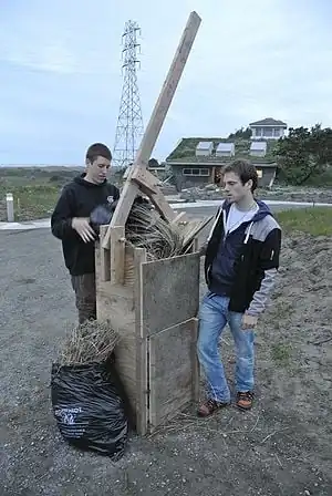 Beachgrass BalerTool to bale beach grass