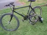 Fig 1: Bike and Generator