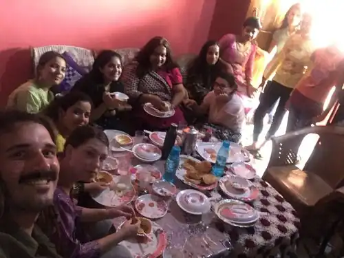 Many community members invited us to their homes for tea or lunch