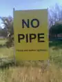 No pipe poster "there are better options"