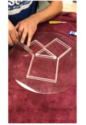 PythagoreanA physical demonstration of the Pythagorean Theorem using liquid.