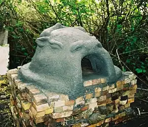 Blue ox earthen ovenBlue Ox earthen oven