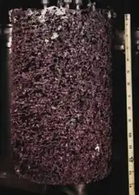Extracted uranium and actinide elements from spent thermal-reactor fuel are plated out on the cathode of an electrorefinner during the pyroprocessing procedure. After further processing, the matallic fuel can be burned in fast-neutron reactors.