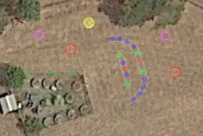Figure-29: AutoCAD drawing of a original Rainbow Walkway design.