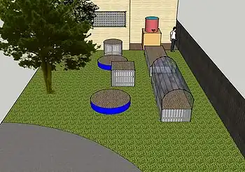 Interactive School GardenModular school garden design incorporating several different garden styles