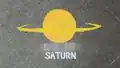 Saturn, the second largest, gaseous planet in the Solar System. Saturn also has the largest rings in the Solar System.