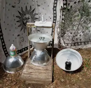 Fig 5: Stadium Light Solar Cookers