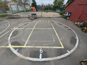 Bottom of finished clock