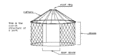 Figure 3: The overall structure of the yurt