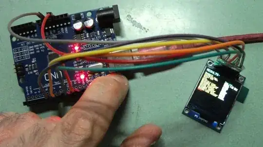 This is what happens when I press and hold the reset button - the image suddenly becomes nice!