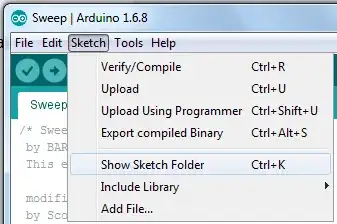 Show Sketch Folder