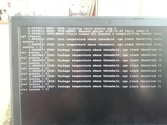 boot message