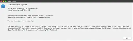 result of boot-repair