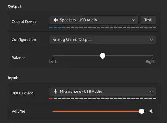 system sound settings