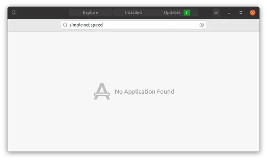 Software Center showing no results