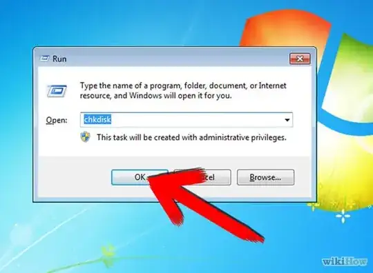 screenshot showing run dialog