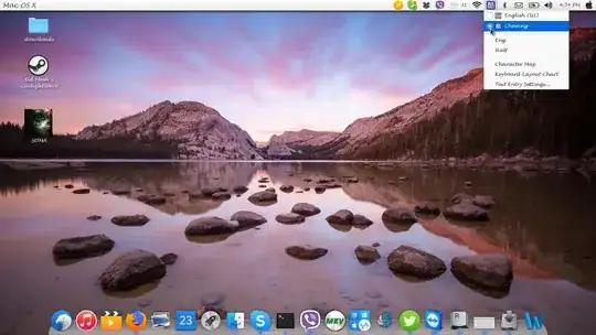 screenshot context menu for input languages