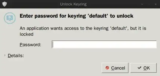 keyring password prompt