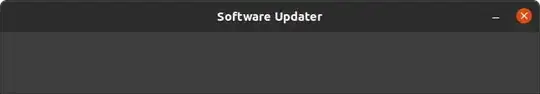 Blank Software Updater screenshot