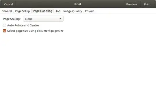 Print Page Handling Settings
