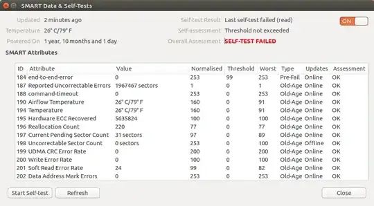 SMART Test Results 2