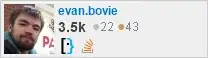 profile for evan.bovie on Stack Exchange, a network of free, community-driven Q&A sites