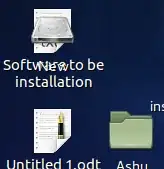 Icon in cinnamon desktop