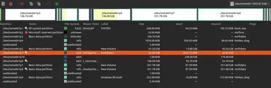 Screenshot of the window