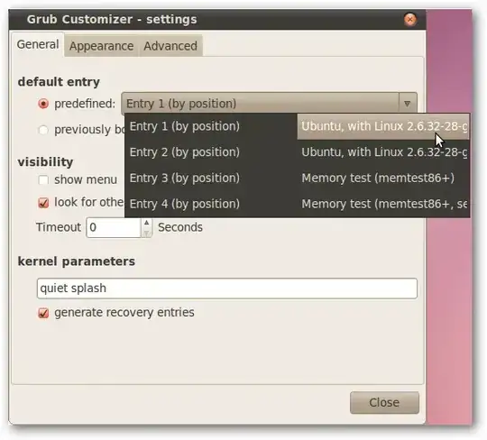 GRUB Customizer - Settings - General