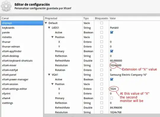 How to extends or expand your desktop in xubuntu
