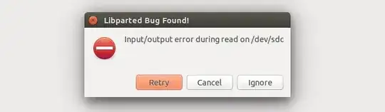 Libparted Bug Found! - window
