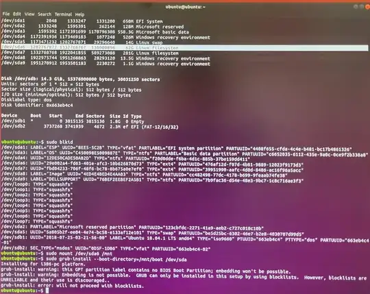 grub-install error