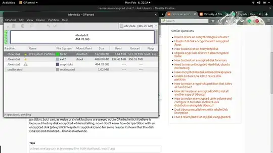 here is a screenshot of my gpart
