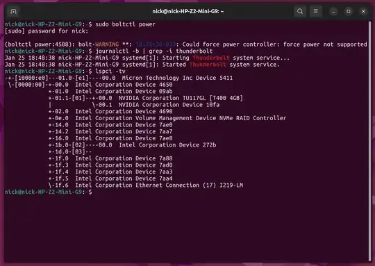 Here's when it's not working