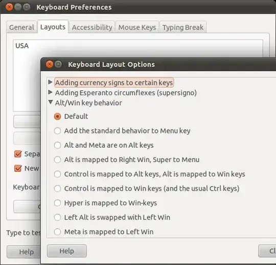 keyboard preferences