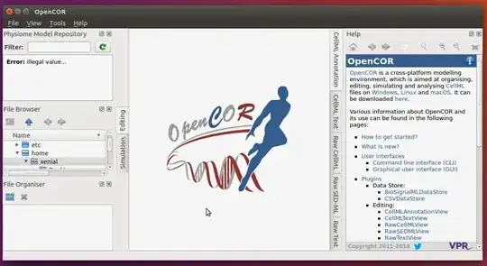 OpenCOR 0.5 on Ubuntu Xenial