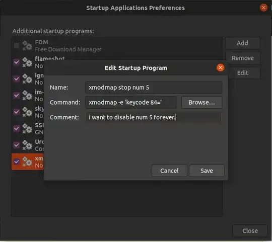 adding new startup application(command)
