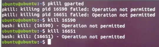 Operation not permitted