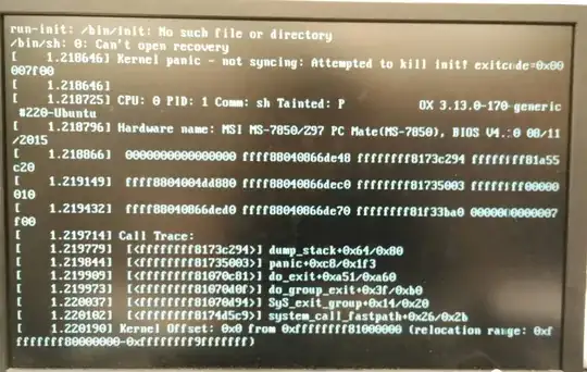 This is the image of what loads on my screen when I try I try to boot up ubuntu. I don't know how to fix this error. The Kernel is tainted, and I'm not able to fix anything at the moment because accessing any mode at all leads to this same problem. I have a live disk, but I don't know ow to fix this problem with it. I know reinstalling would be a solution but is there any way to fix this without doing that? Please help. Thanks!