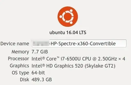 Specifications in picture