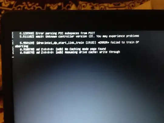 errors when trying to boot Ubuntu from BIOS