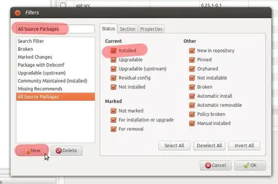 New Filter with Status