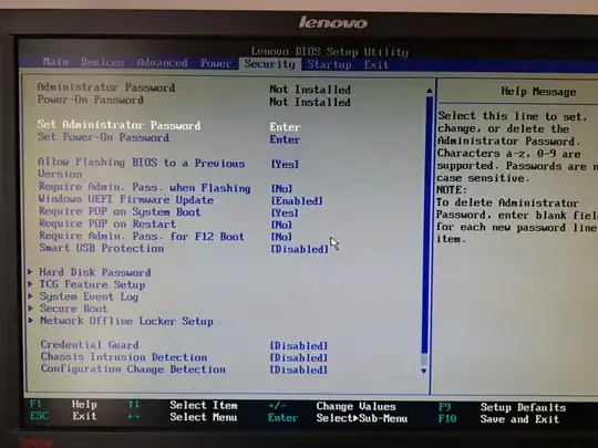 Bios Security