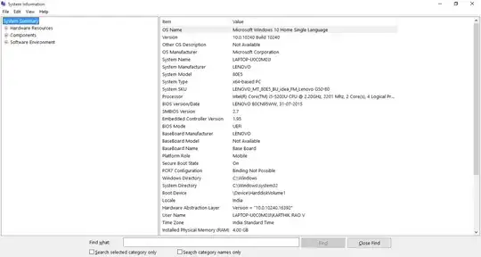 Secure Boot / UEFI Info