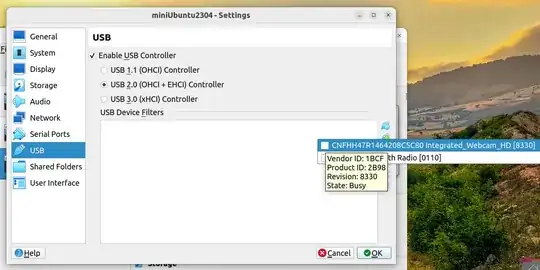 addition of device filter