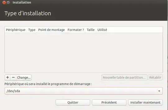 Ubiquity doesn't see any partitions