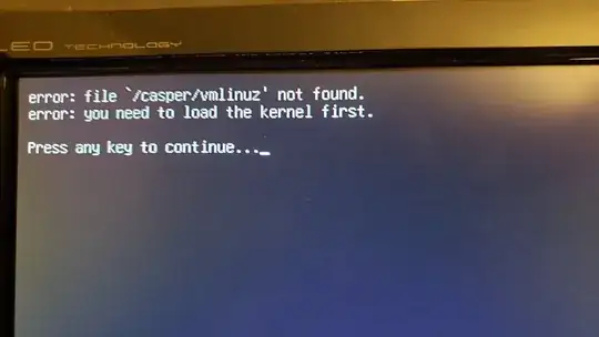 Picture of Bootable USB OS Error